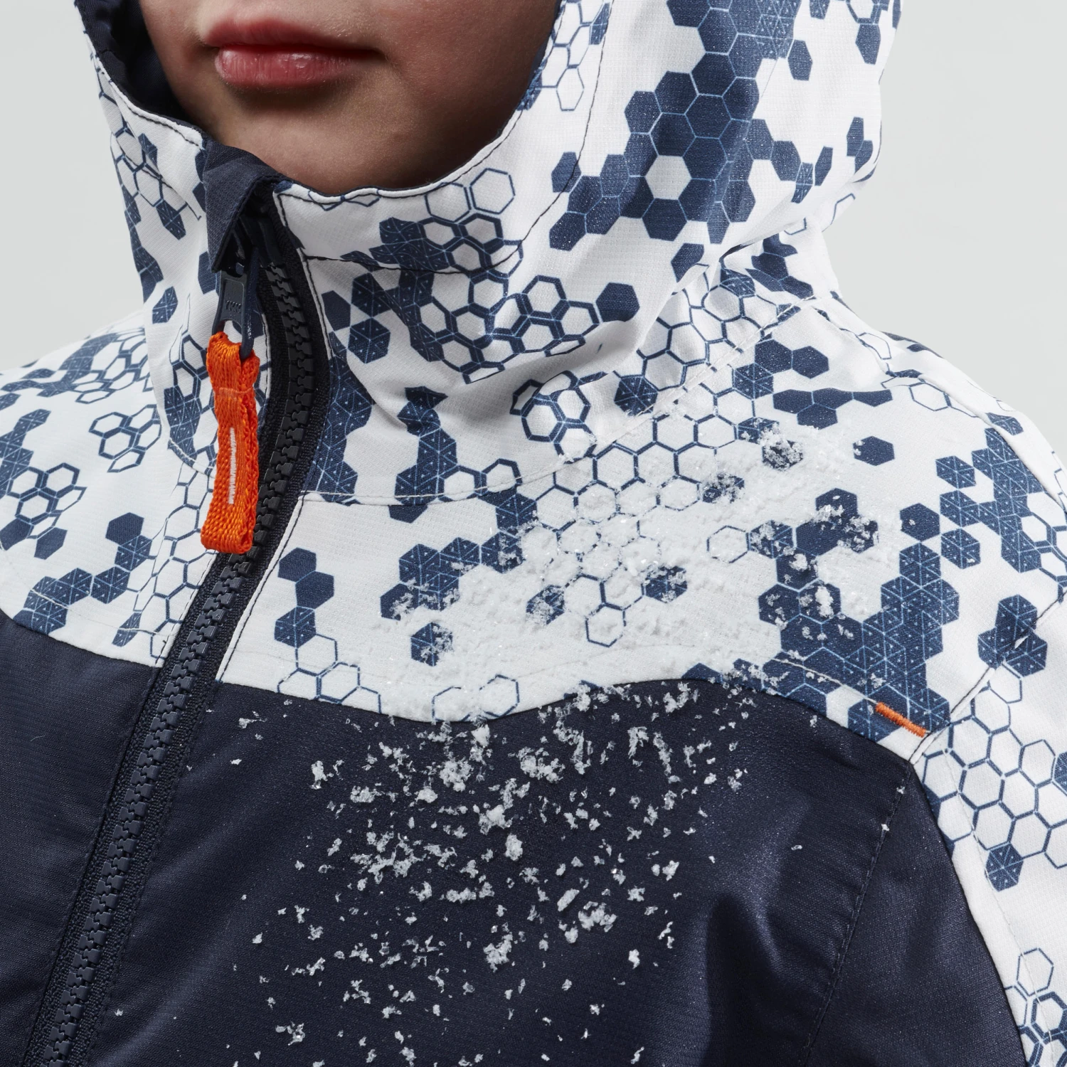 Quechua Kids’ Waterproof Winter Hiking Jacket SH100 Warm 2 - Image 7