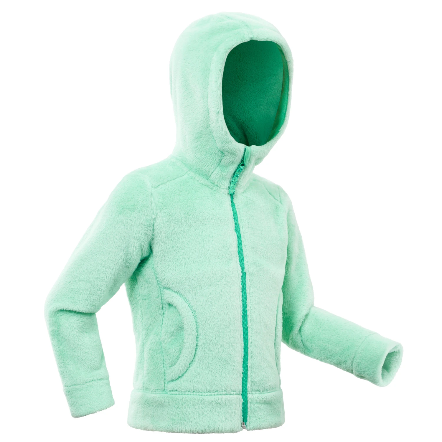 Quechua Kids’ Warm Hiking Fleece Jacket - MH500 Aged 2-6 - Image 8