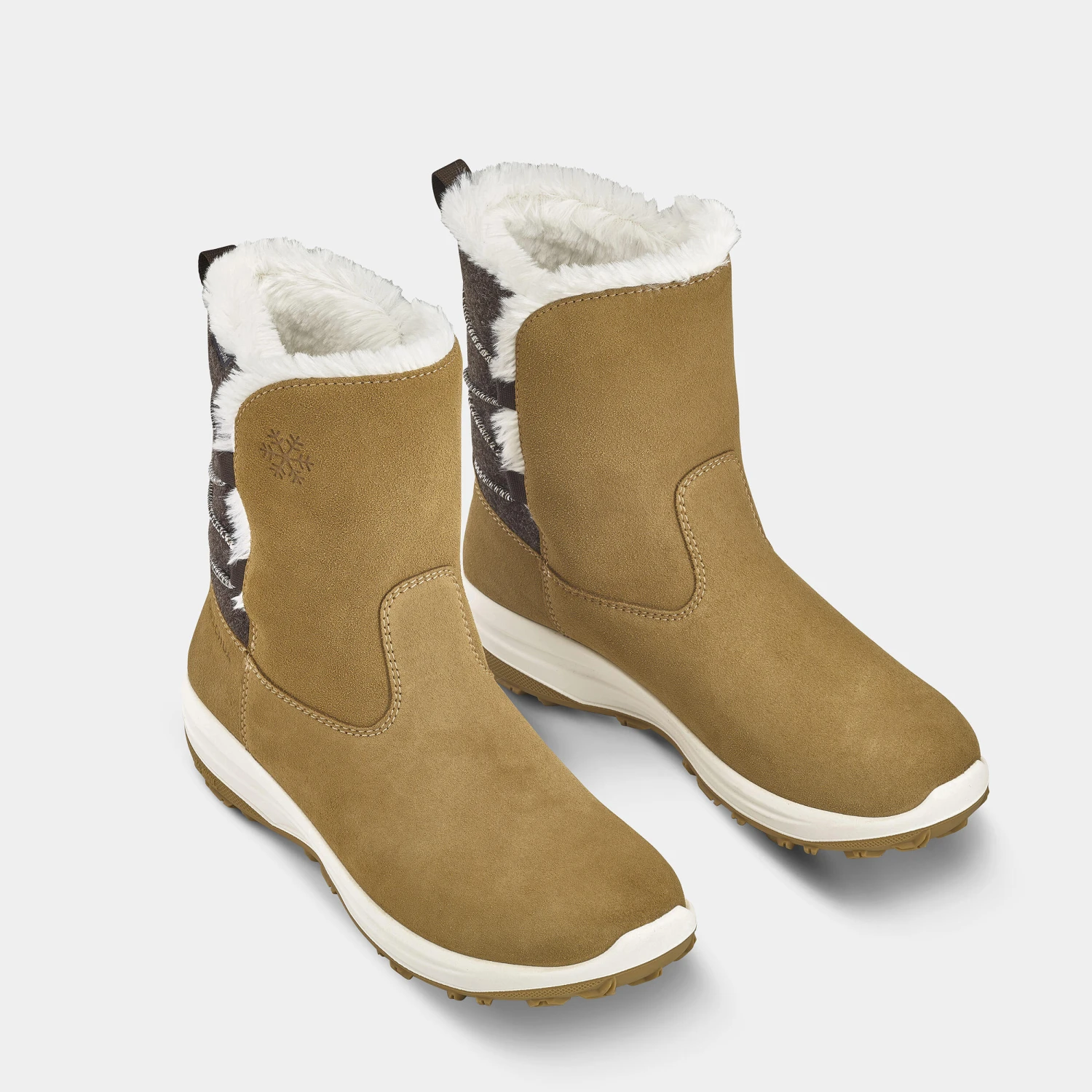 Quechua Women's Warm Waterproof Snow Hiking Boots - Image 10