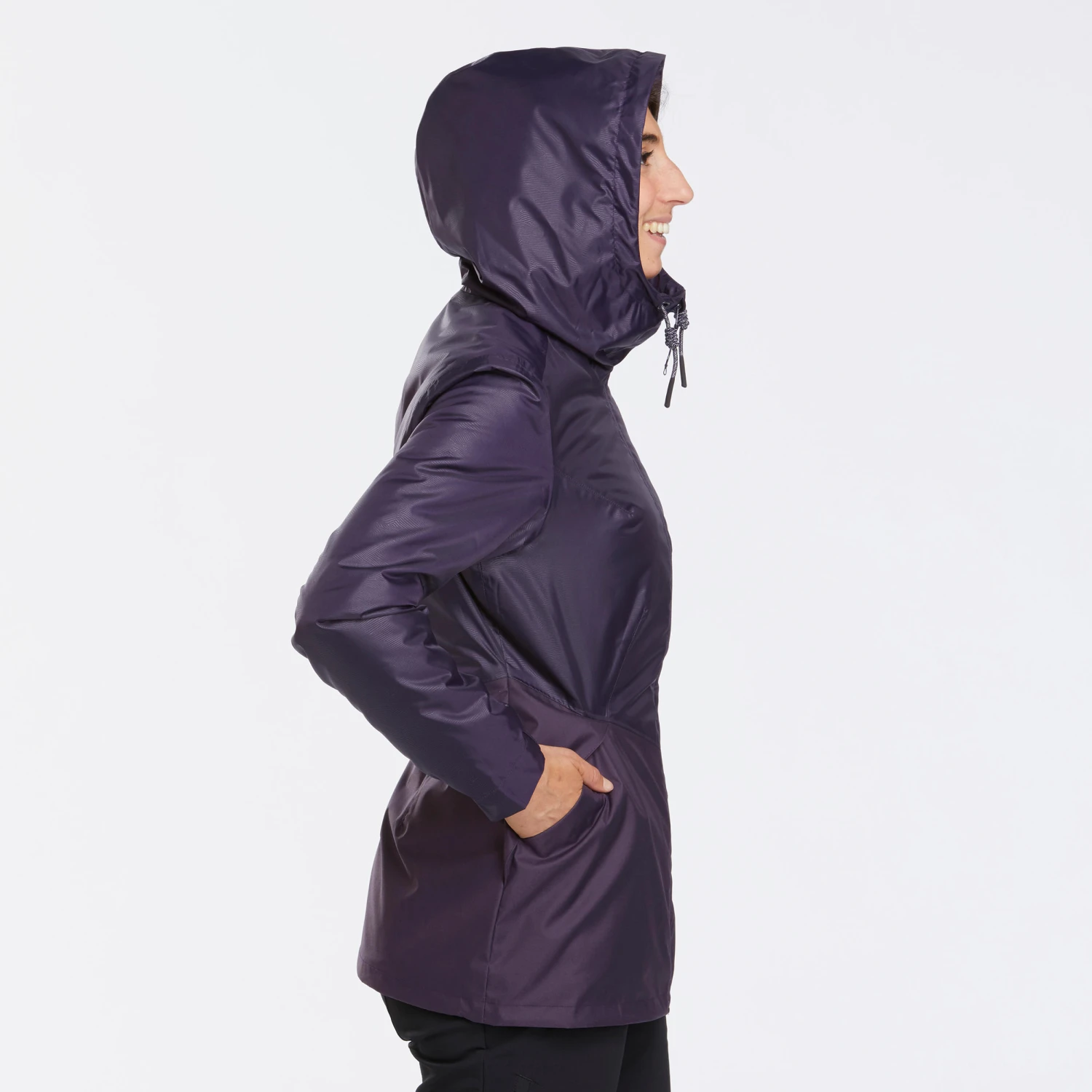 Quechua Women’s Waterproof Winter Hiking Jacket - SH100 - Image 3