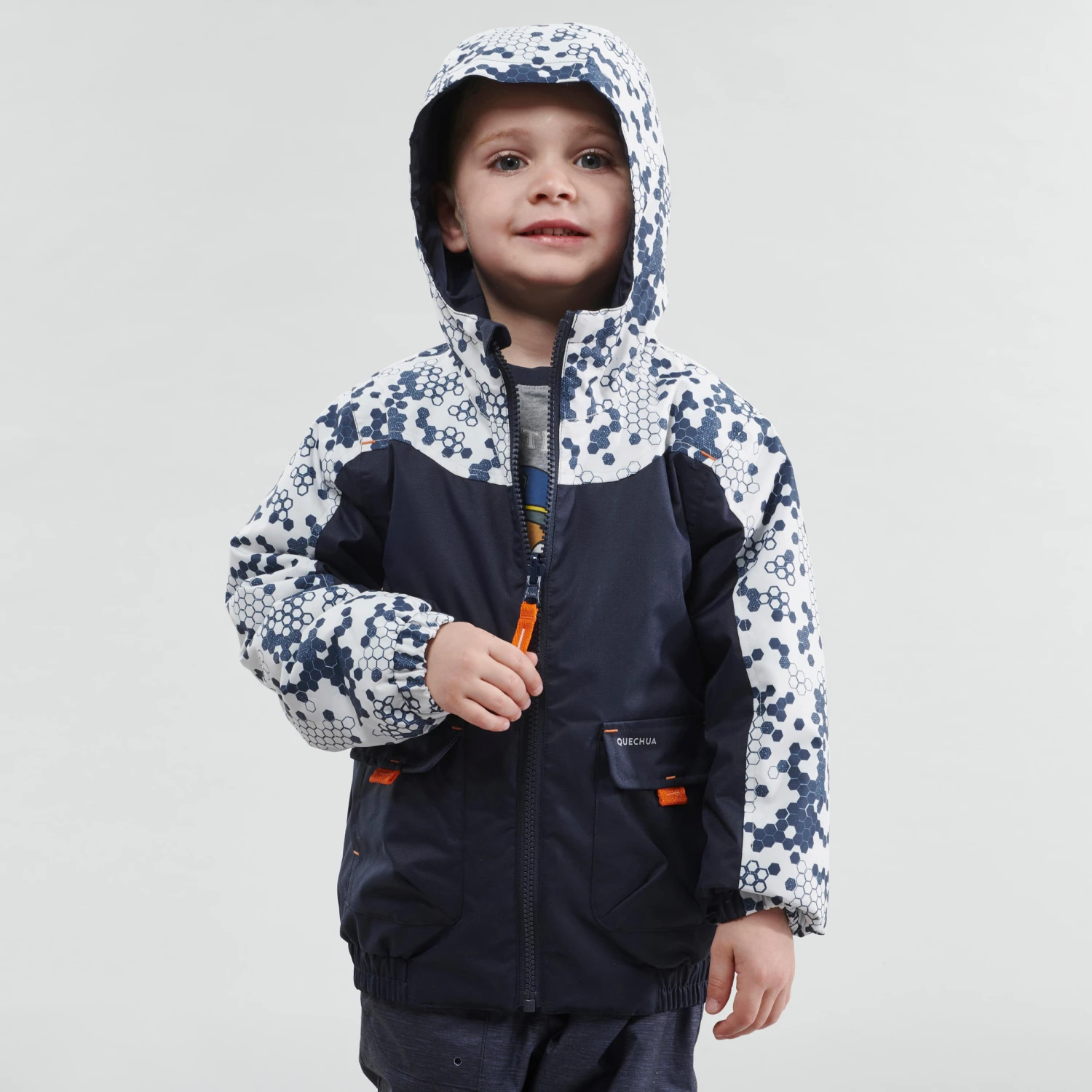 Quechua Kids’ Waterproof Winter Hiking Jacket SH100 Warm 2 - Image 5