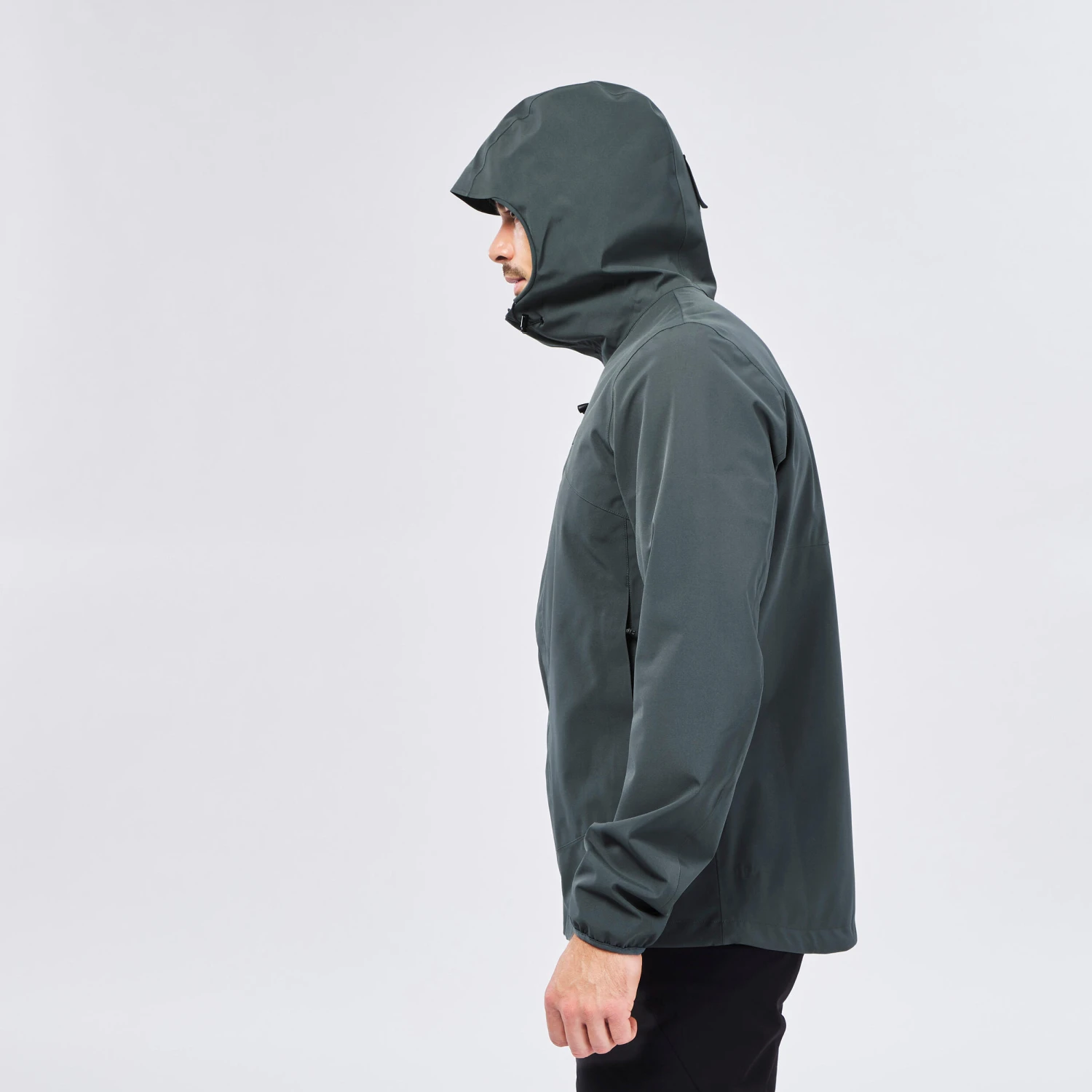 Quechua Men's Hiking Lightweight Waterproof Jacket MH150 - Image 19