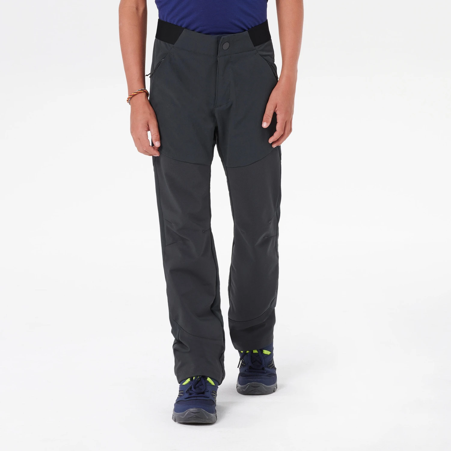 Quechua Kids' Hiking Softshell Trousers MH550 7-15 Years - Image 3