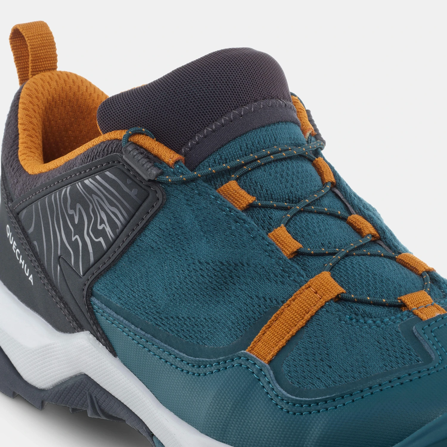 Quechua Children's Hiking Boots With Quick Lacing System Size 2½ To 5 - Image 11