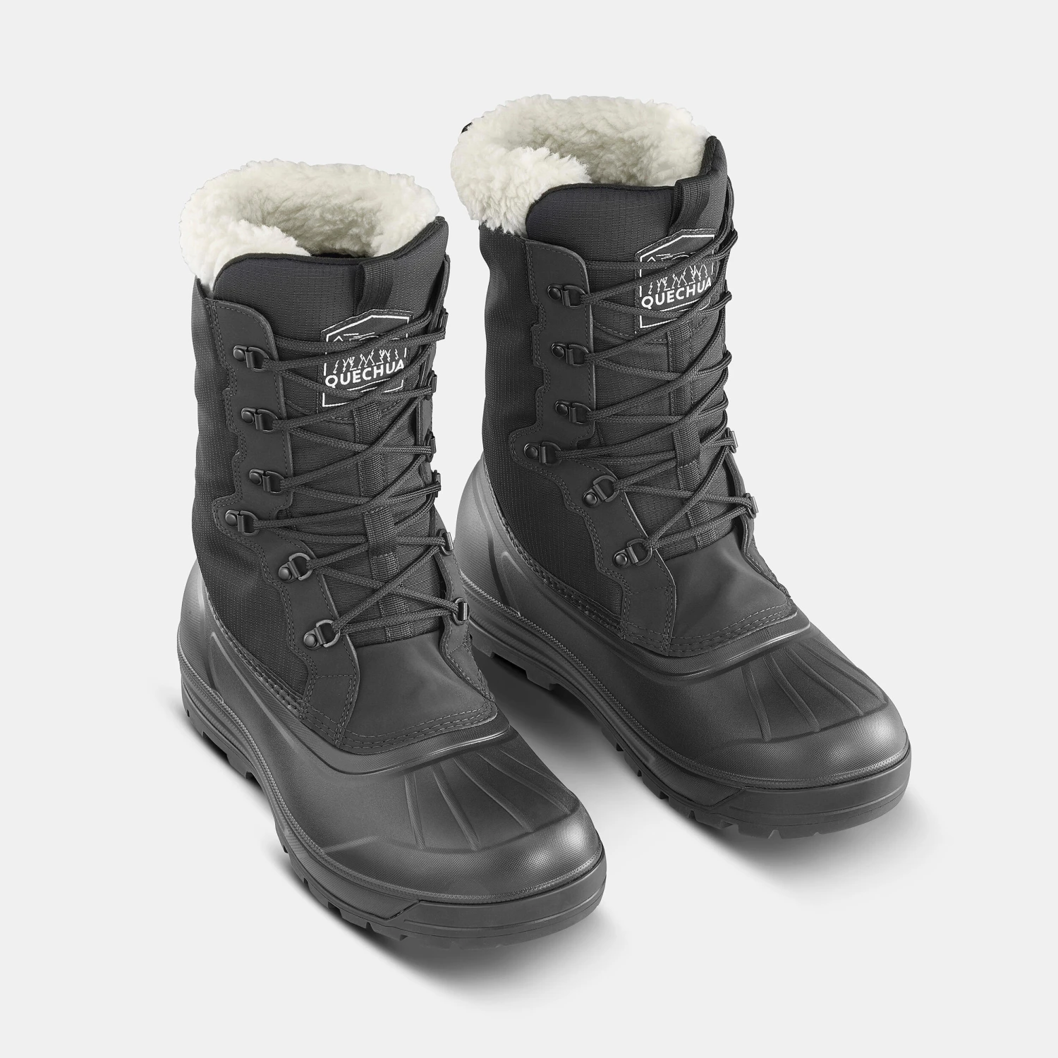 Quechua MEN’S WARM AND WATERPROOF LACE-UP SNOW HIKING BOOTS - SH500 U - Image 2