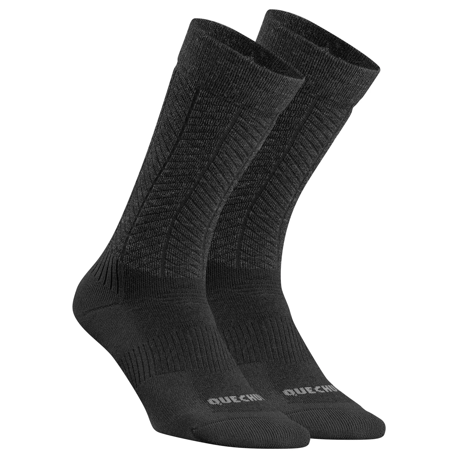 Quechua Warm Hiking Socks SH500 Mid 2 Pairs - Image 6