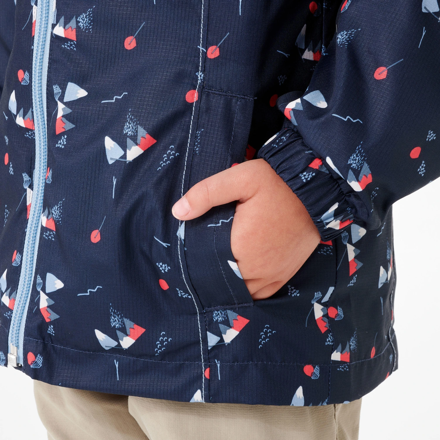 Quechua Kids' Hiking Waterproof Jacket MH500 2 - Image 15