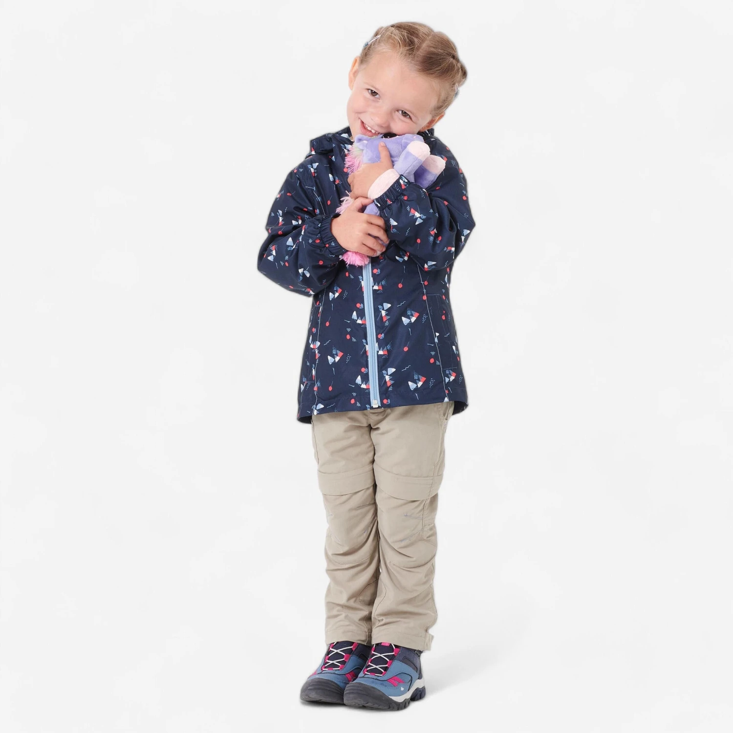 Quechua Kids' Hiking Waterproof Jacket MH500 2 - Image 12