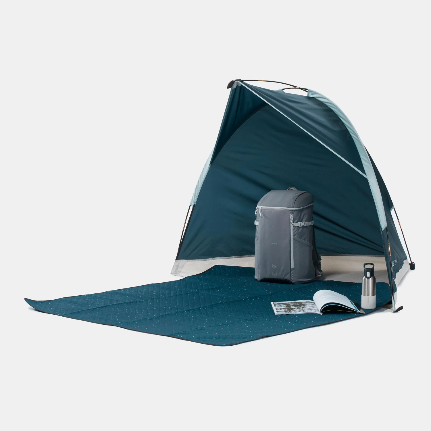 Quechua Camping Shelter With Poles - 1 Person - Image 3