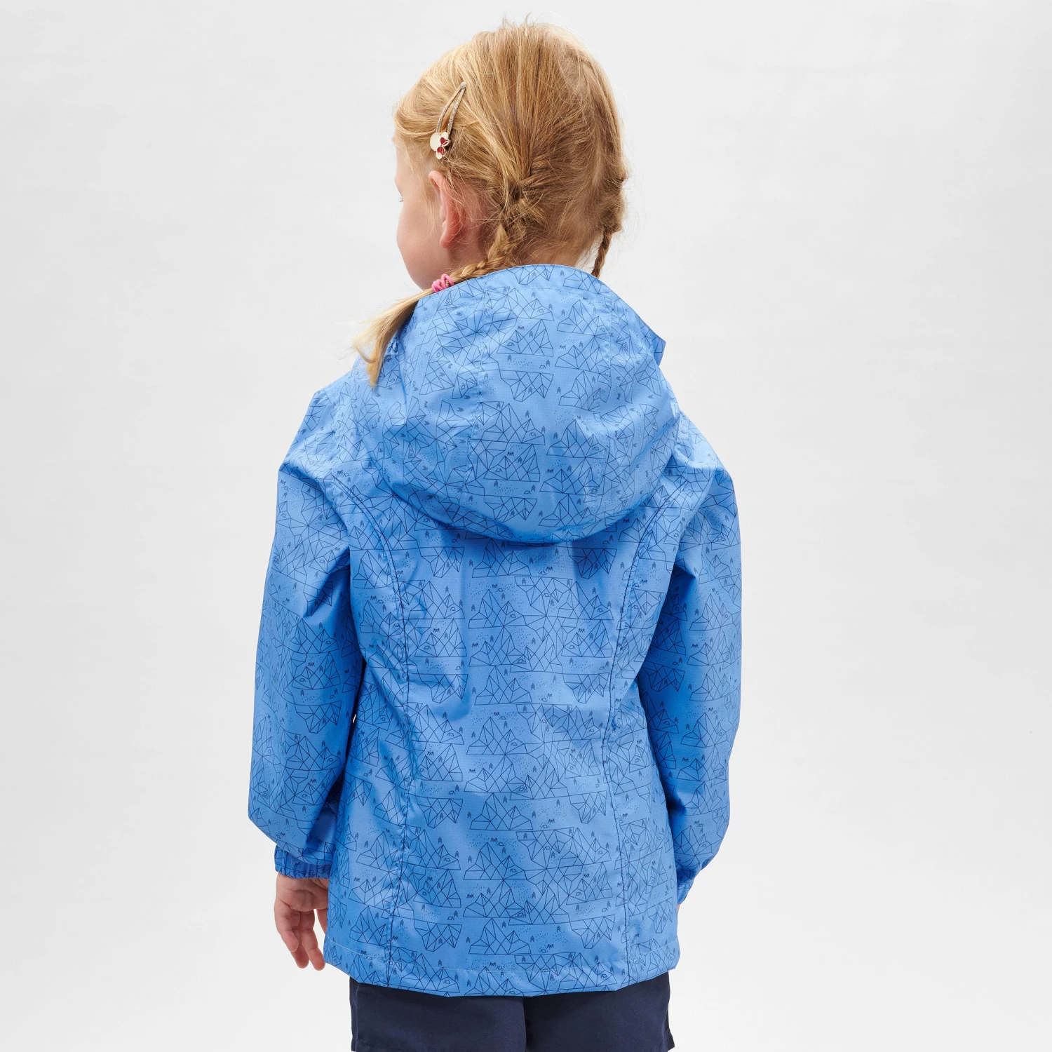 Quechua Kids' Hiking Waterproof Jacket MH500 2 - Image 5