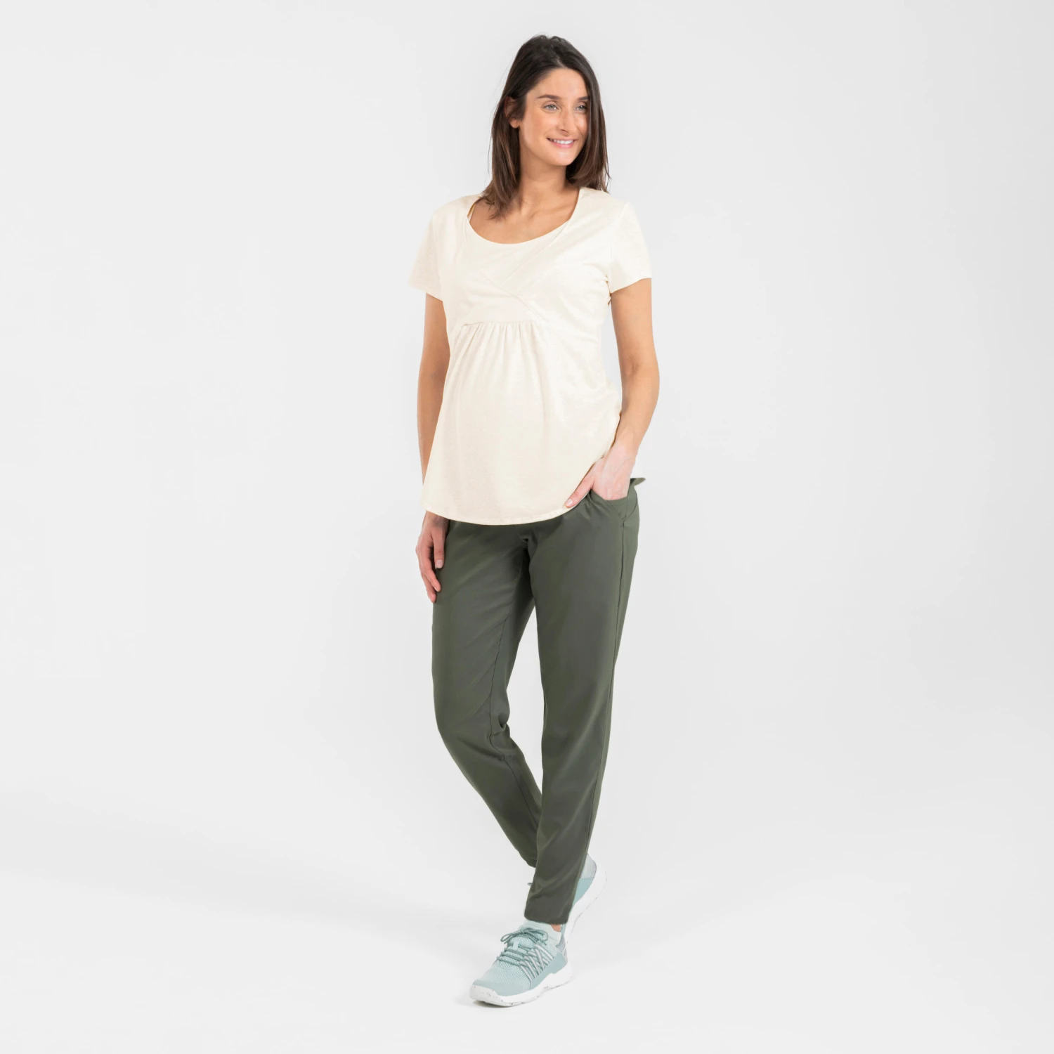 Quechua WOMEN’S PREGNANCY HIKING Trousers - Image 11