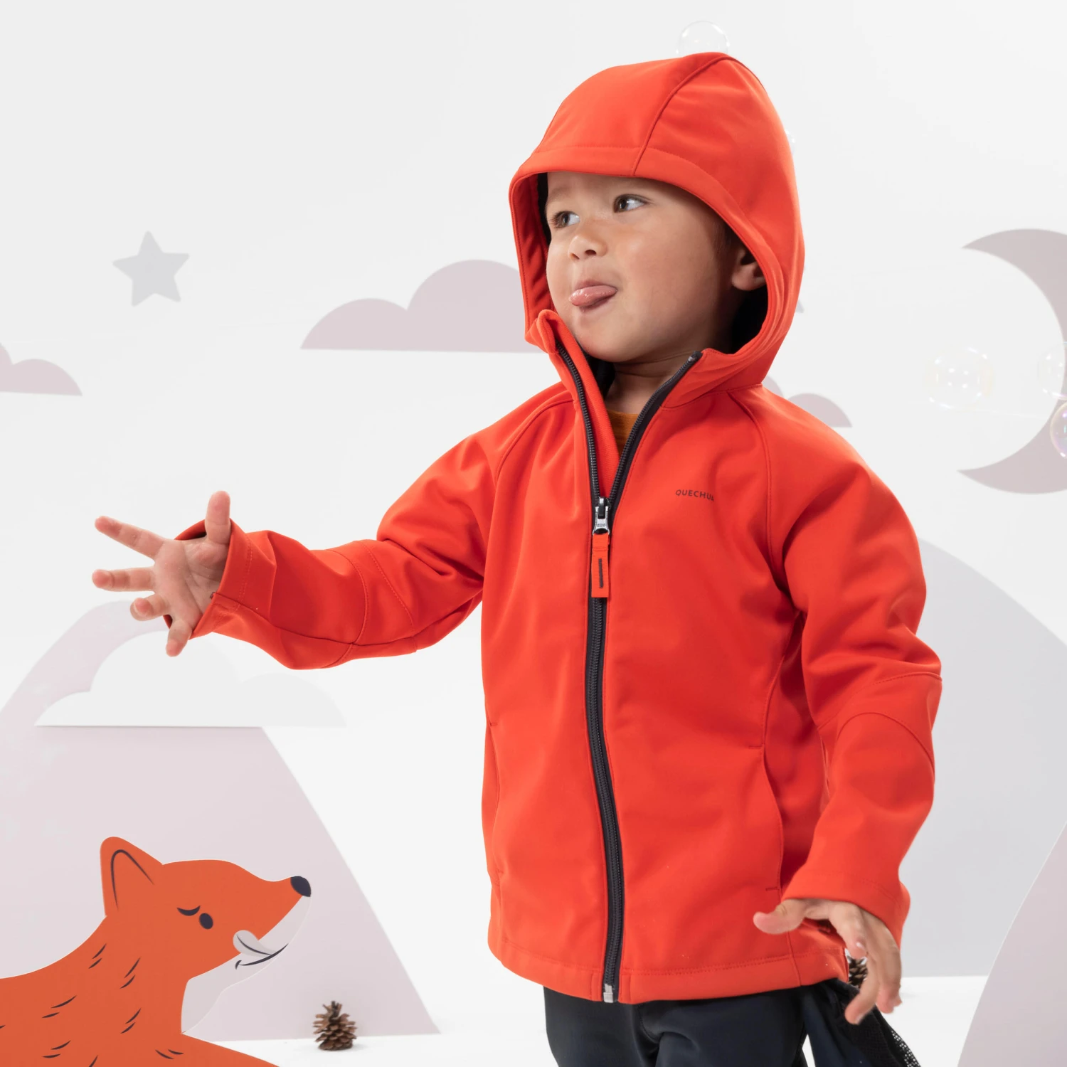 Quechua Children's Softshell Walking Jacket - 2-6 Years - Image 11