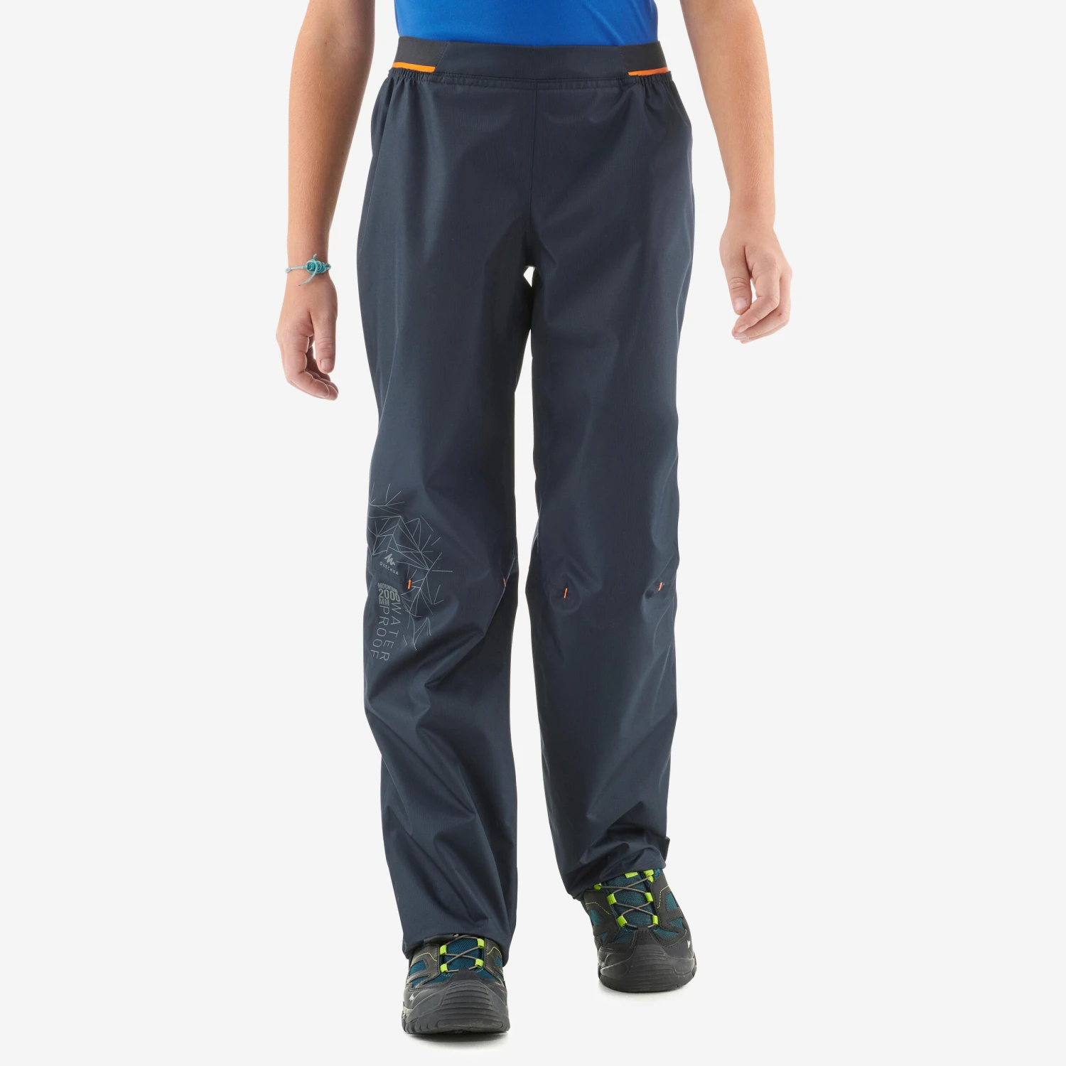 Quechua Kids’ Hiking Over Trousers - MH500 Aged 7-15 - Image 3