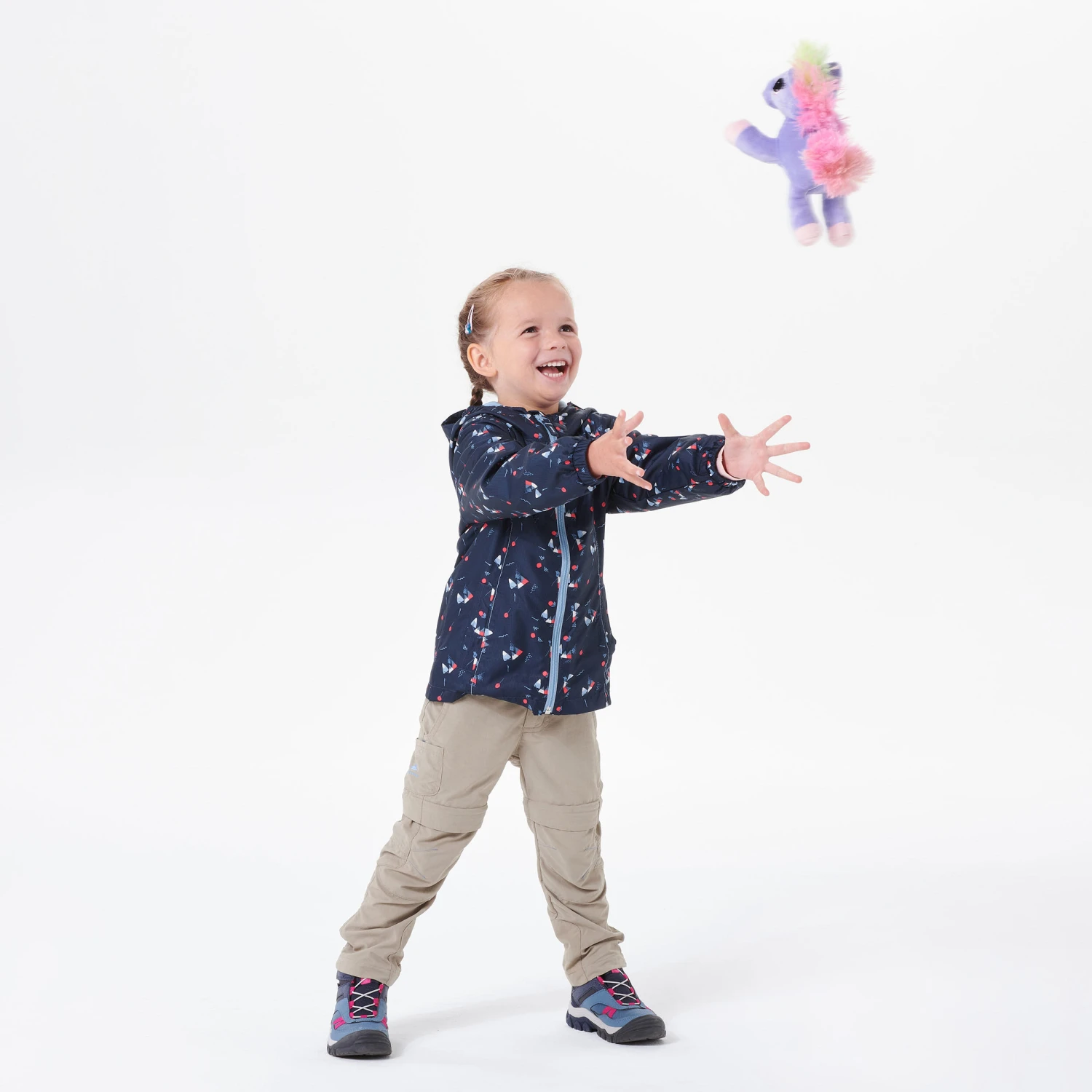 Quechua Kids' Hiking Waterproof Jacket MH500 2 - Image 17