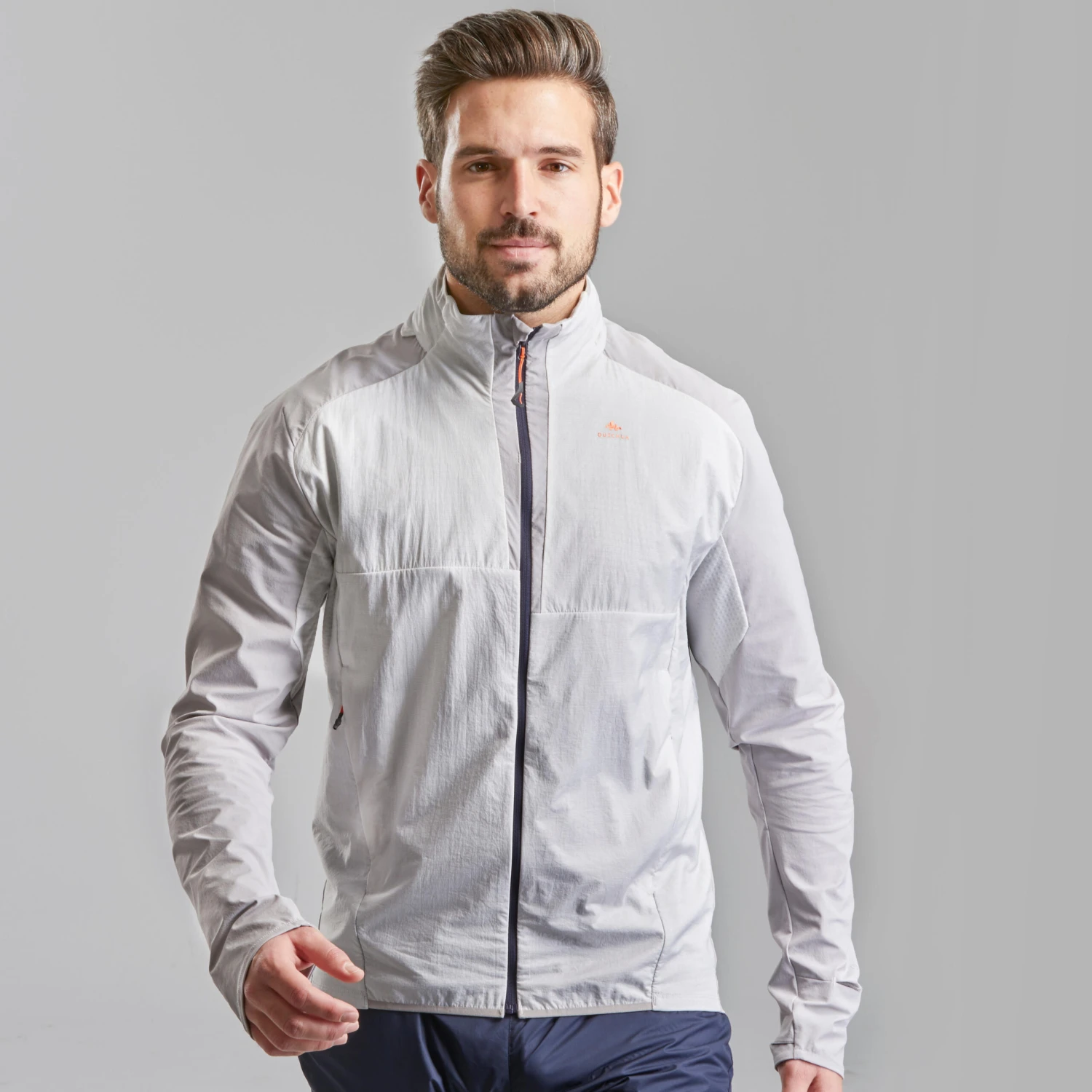 Quechua Men’s Warm Jacket For Fast Hiking FH 900 Hybrid - Image 2