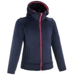 Quechua Kids’ Warm Hiking Fleece Jacket - MH500 Aged 7-15