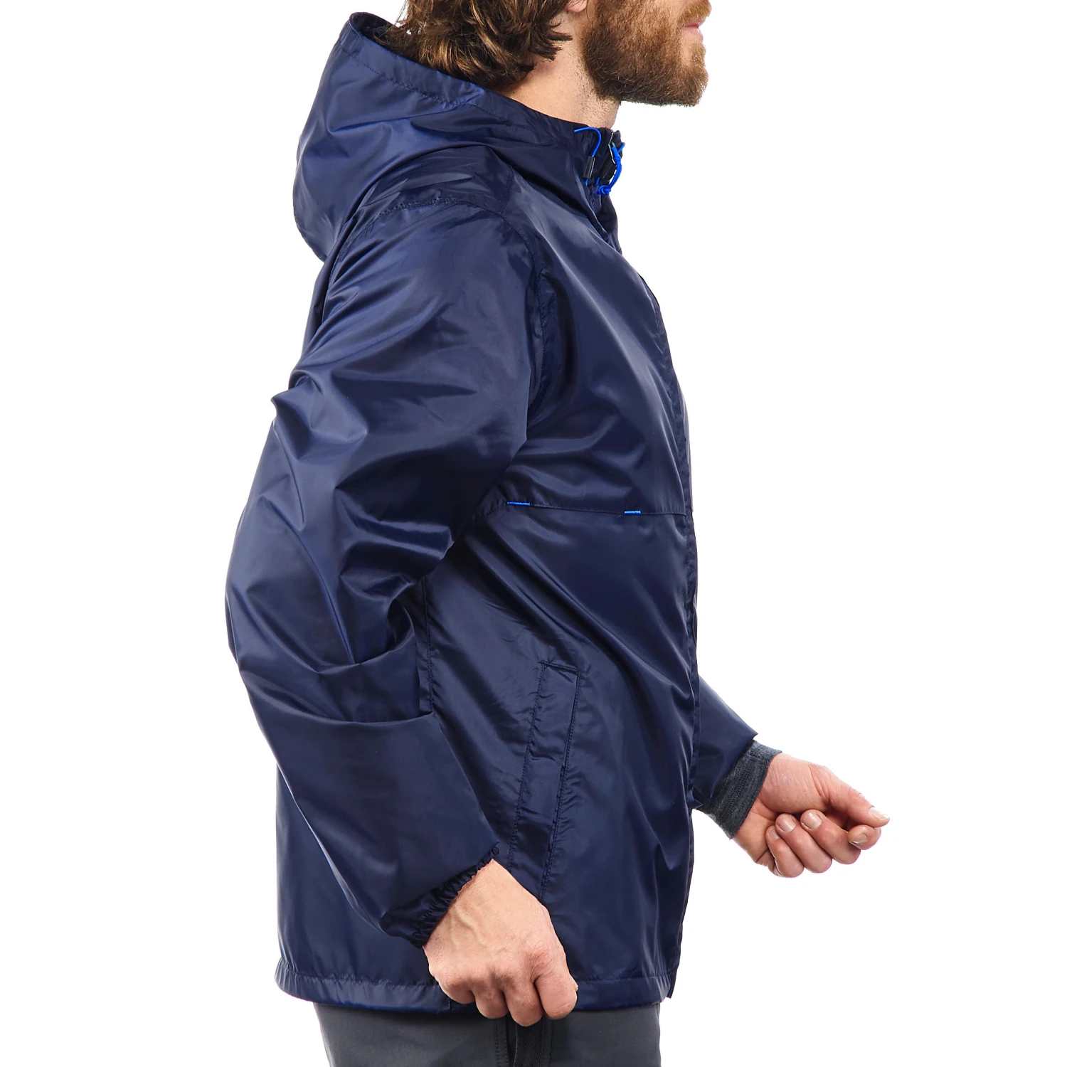 Quechua Men's Windproof And Water-repellent Hiking Jacket - Image 4