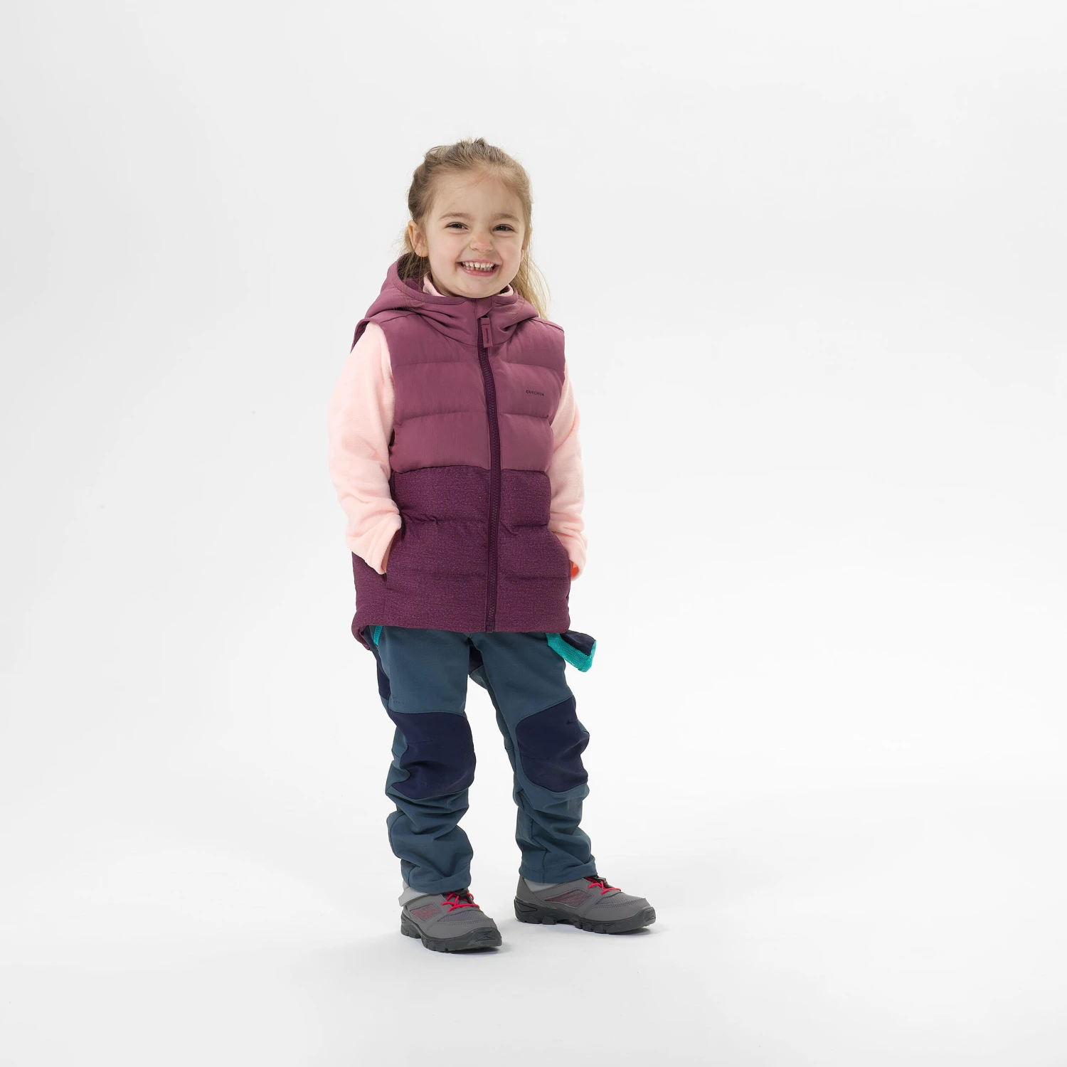 Quechua Kids’ Hiking Sleeves Padded Jacket - Age 2-6 Years - Image 4