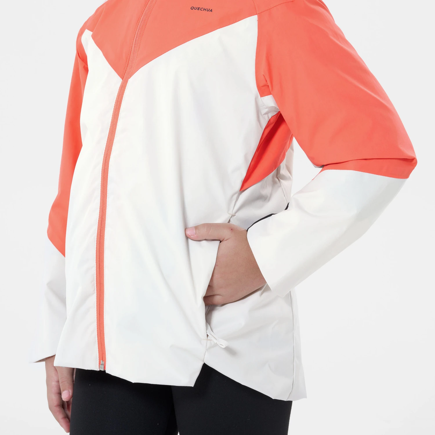 Quechua Kids’ Hiking Waterproof Jacket MH500 7-15 Years - Image 15