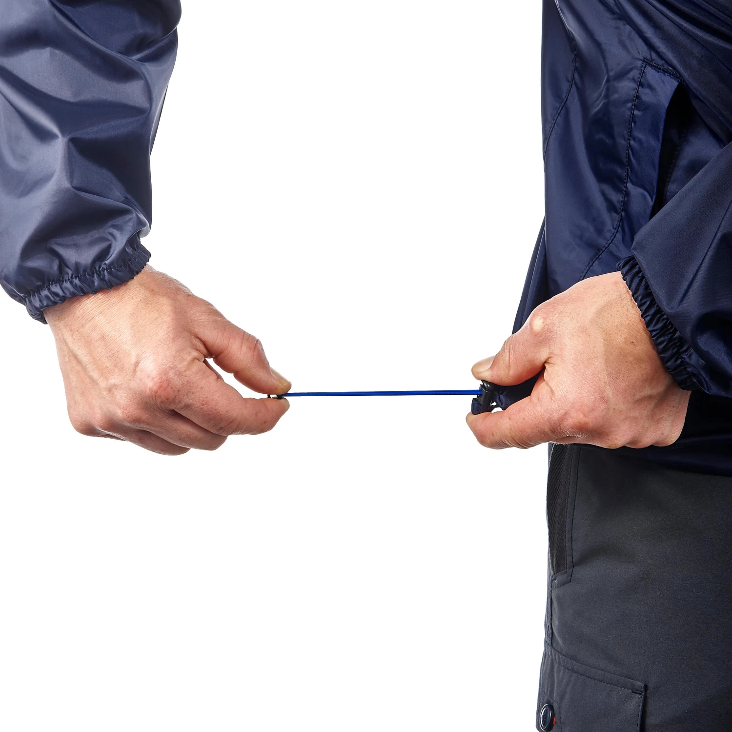 Quechua Men's Windproof And Water-repellent Hiking Jacket - Image 11