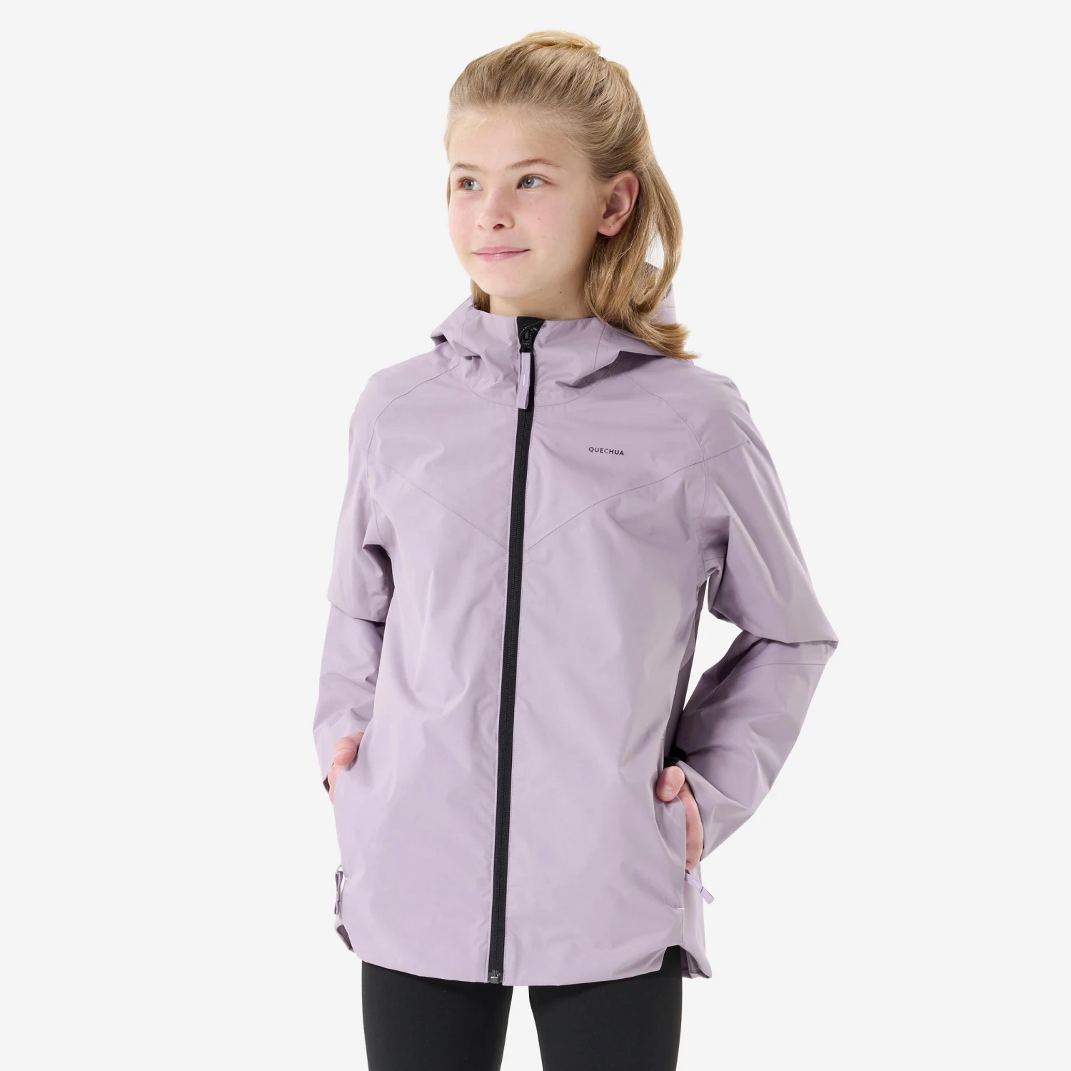 Quechua Kids’ Hiking Waterproof Jacket MH500 7-15 Years - Image 20