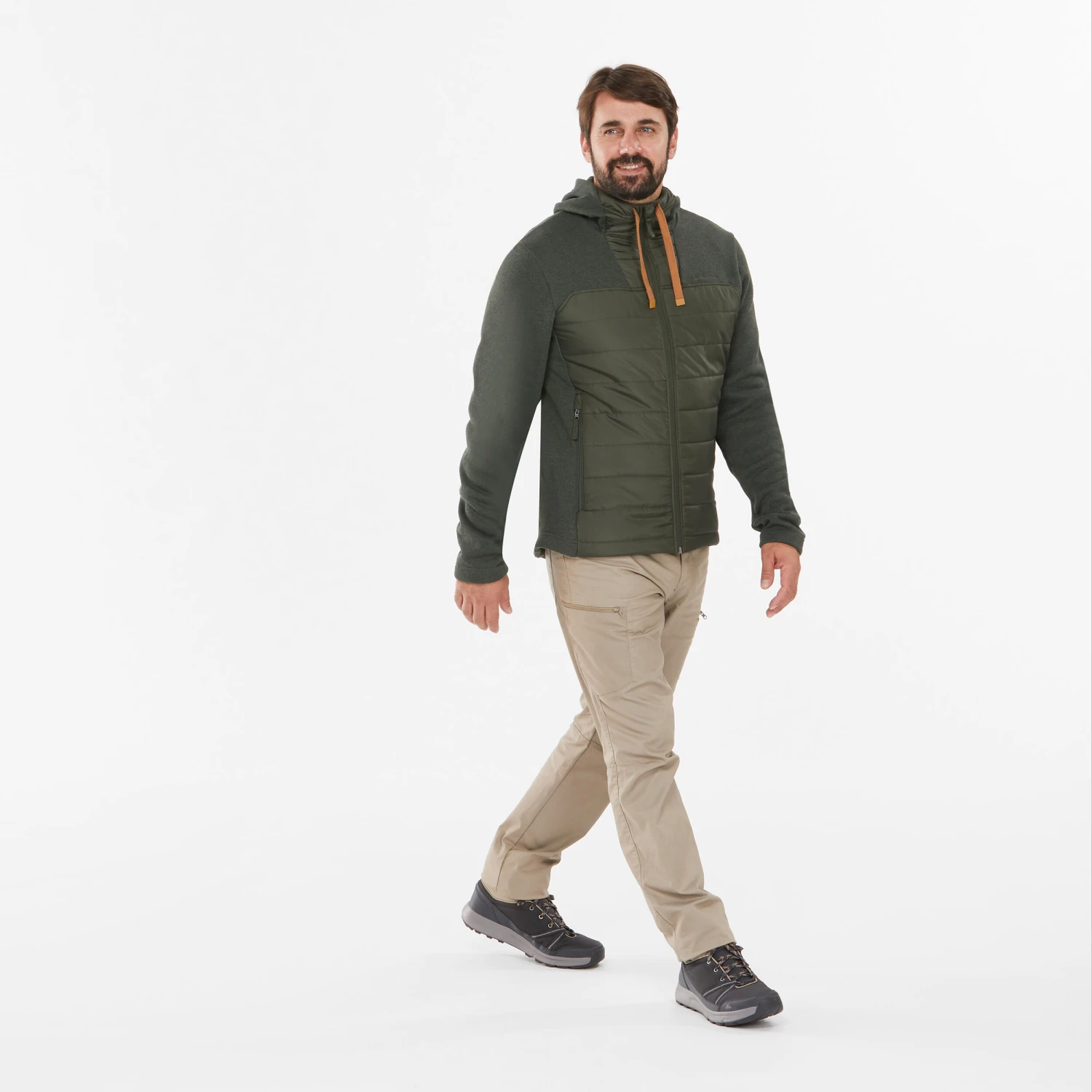 Quechua Men’s Hiking Hooded Sweatshirt - Image 3