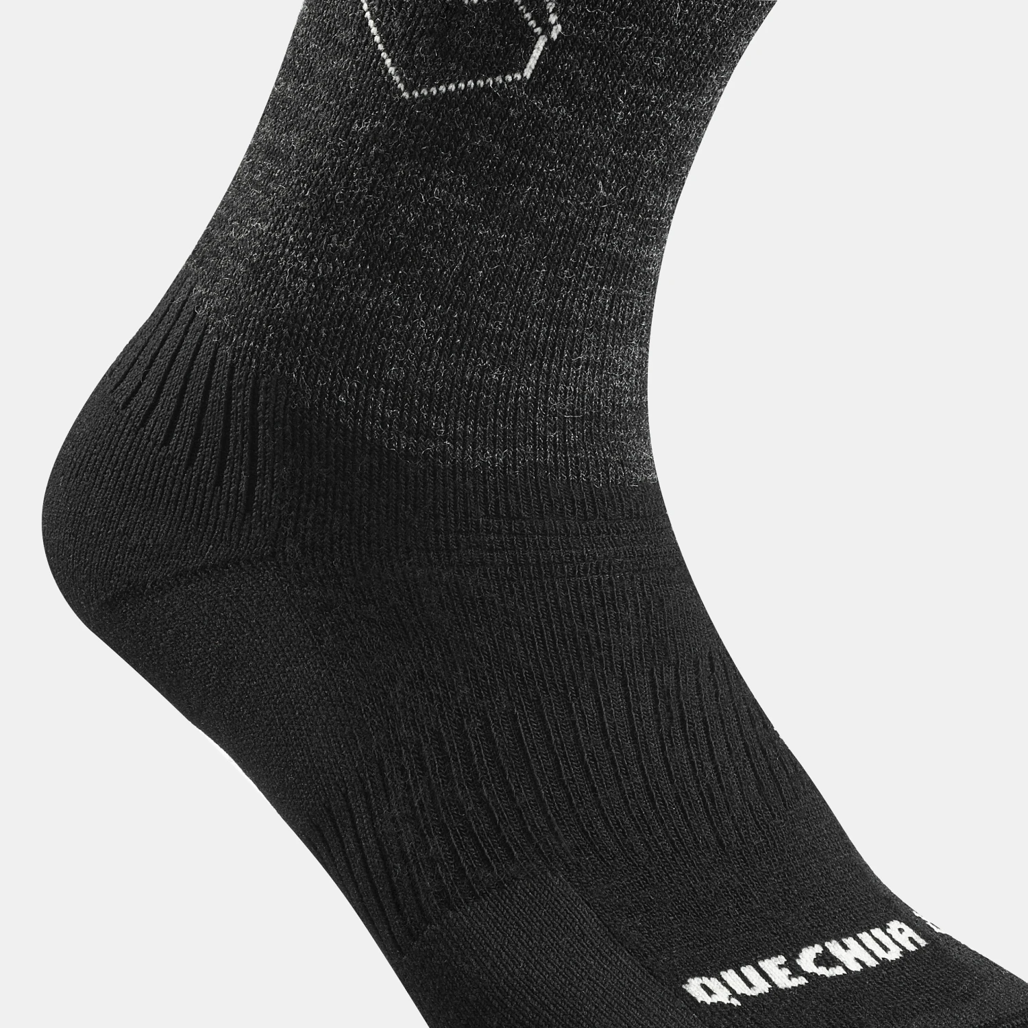 Quechua Warm Hiking Socks SH500 Mid 2 Pairs - Image 17