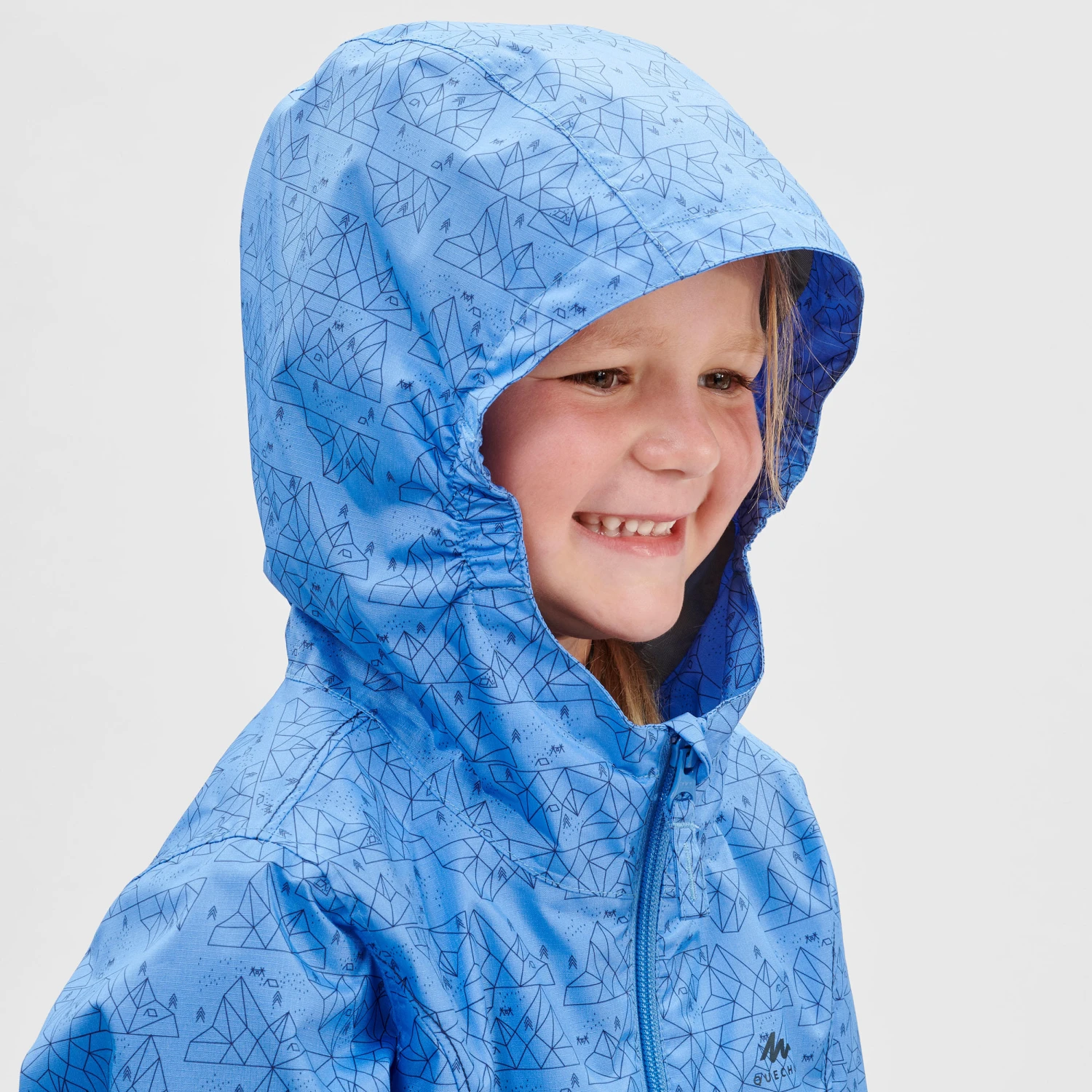 Quechua Kids' Hiking Waterproof Jacket MH500 2 - Image 6