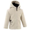 Quechua Kids' Hiking Fleece - MH500 KID Beige - Ages 2