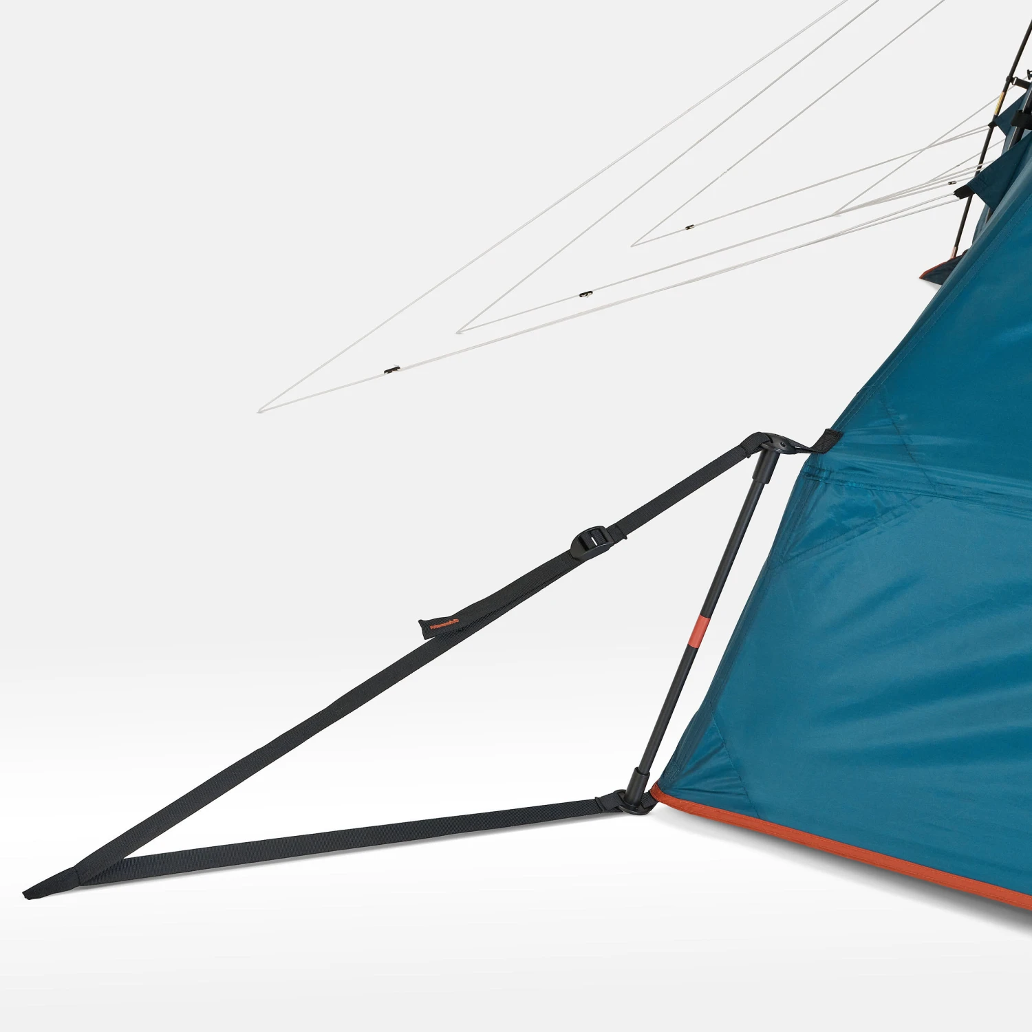 Quechua 8 Man Tent With Poles - Arpenaz 8.4 - Image 13
