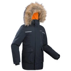 Quechua KIDS’ WARM AND WATERPROOF HIKING PARKA - SH900 -23°C - 7
