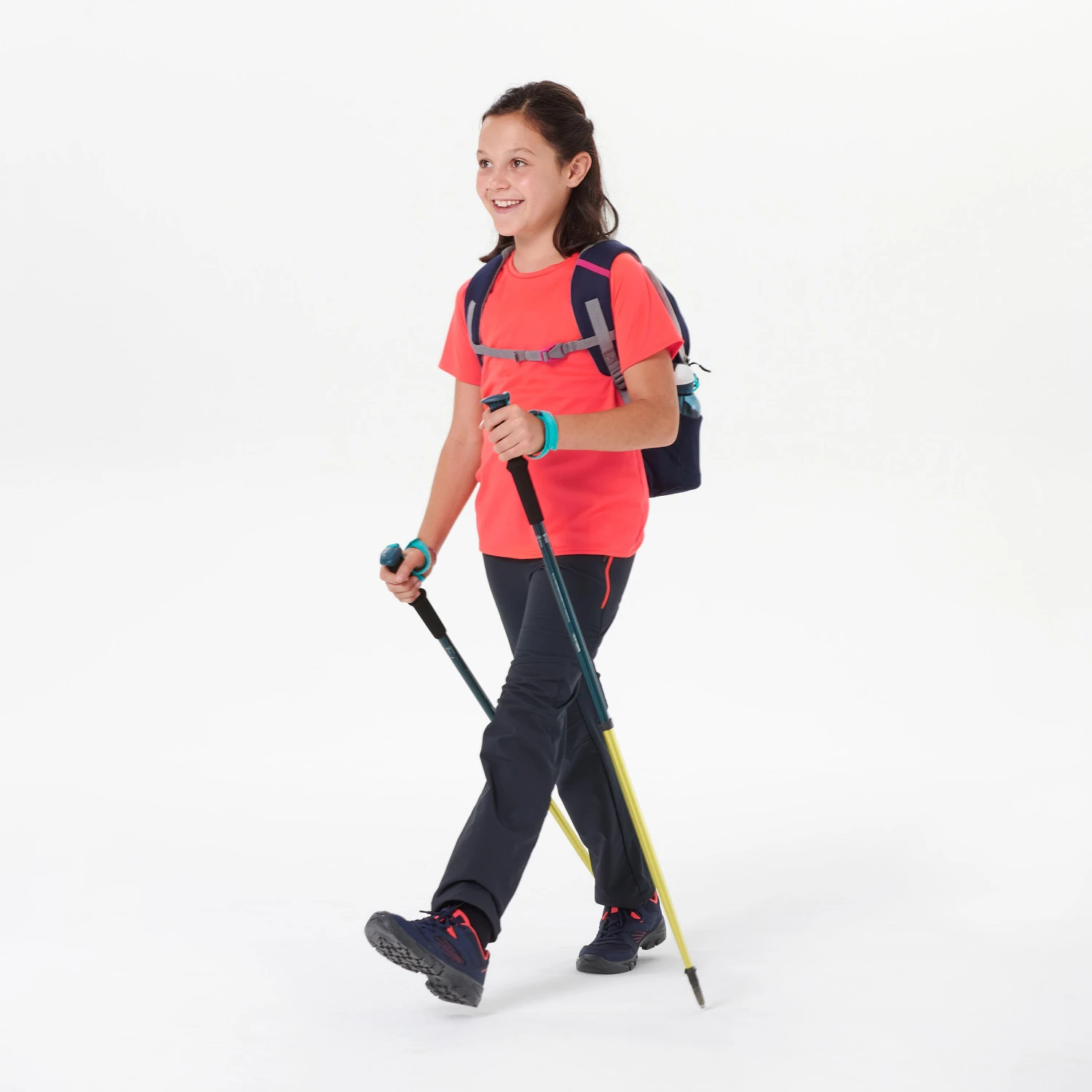 Quechua Kids’ Hiking Softshell Trousers MH550 7-15 Years - Image 2