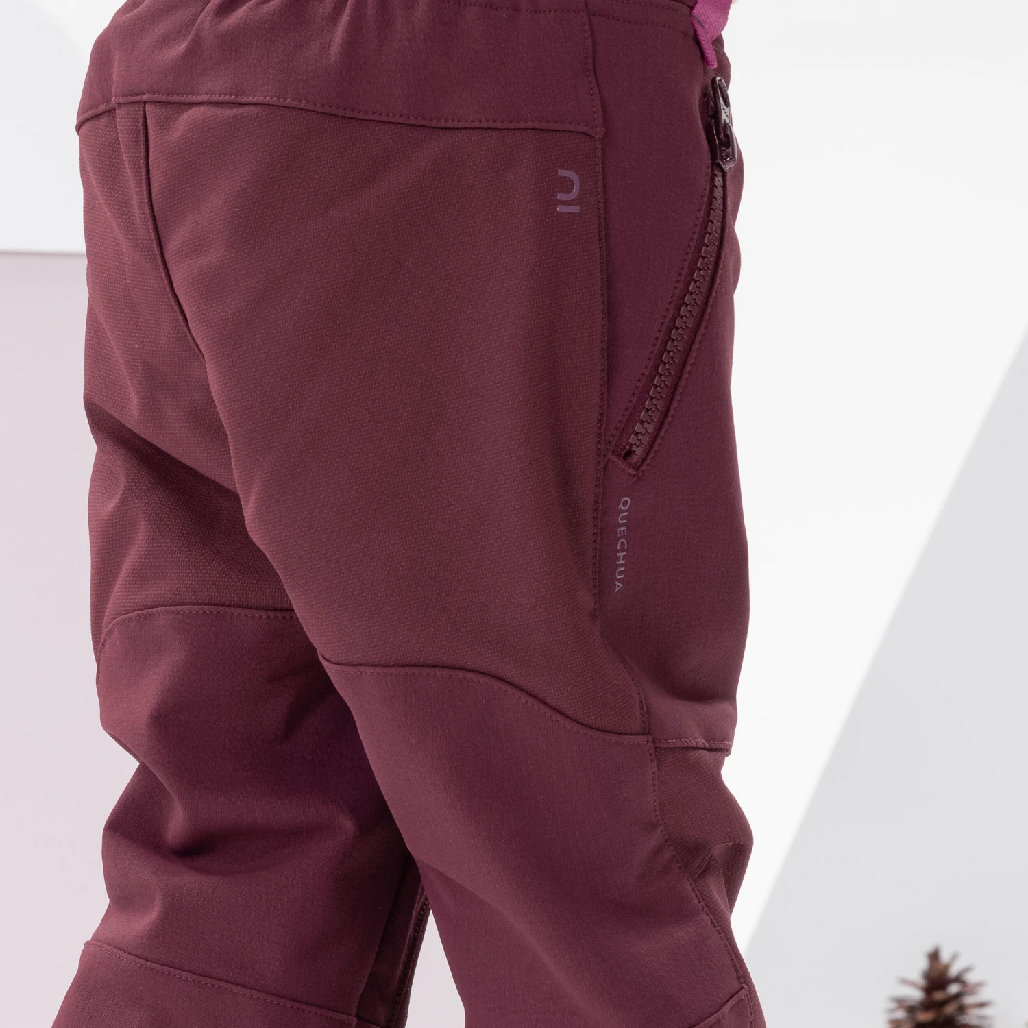 Quechua Kids’ Softshell Hiking Trousers - MH550 - Aged 2-6 - Image 6