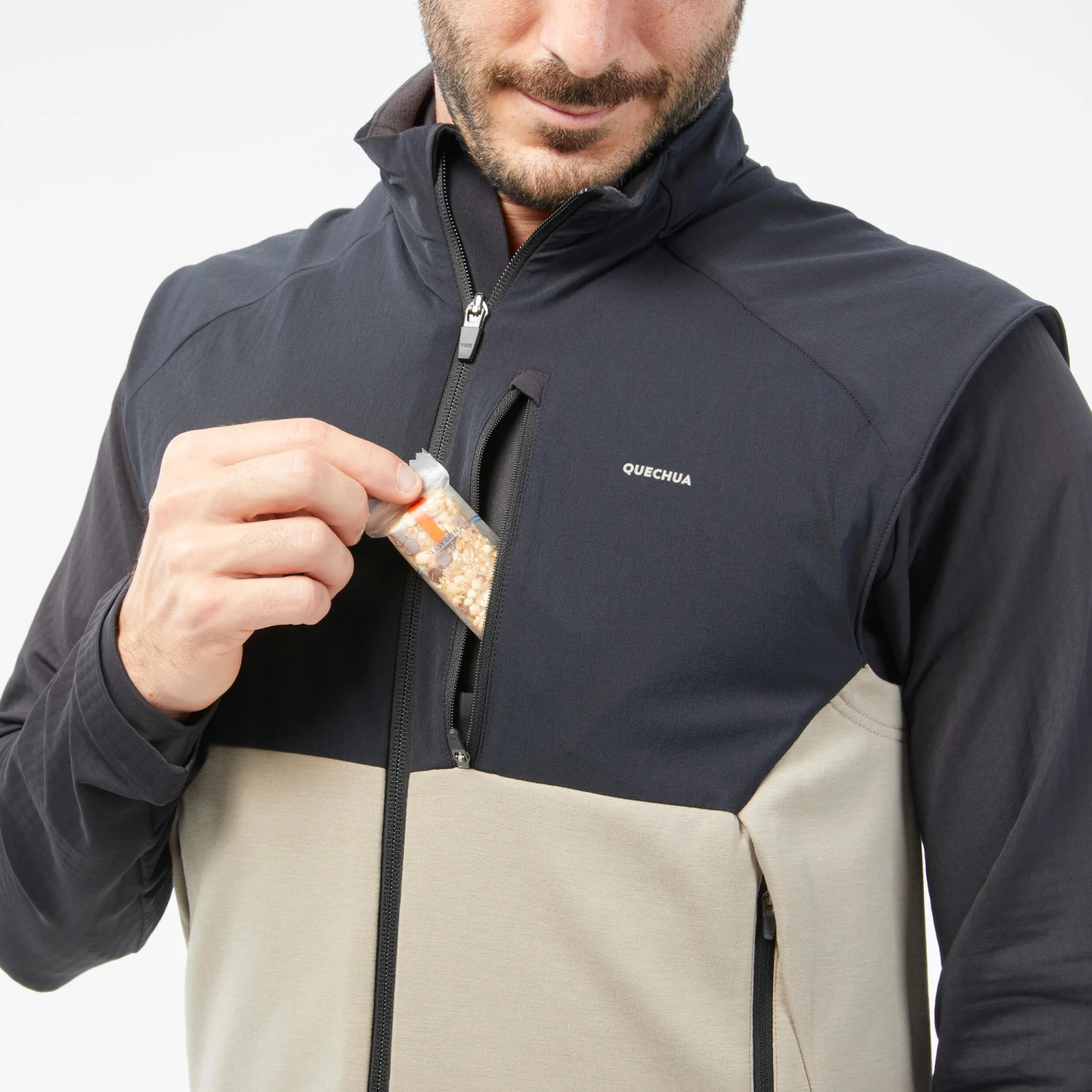 Quechua Men’s Mountain Walking Fleece Gilet - Image 6