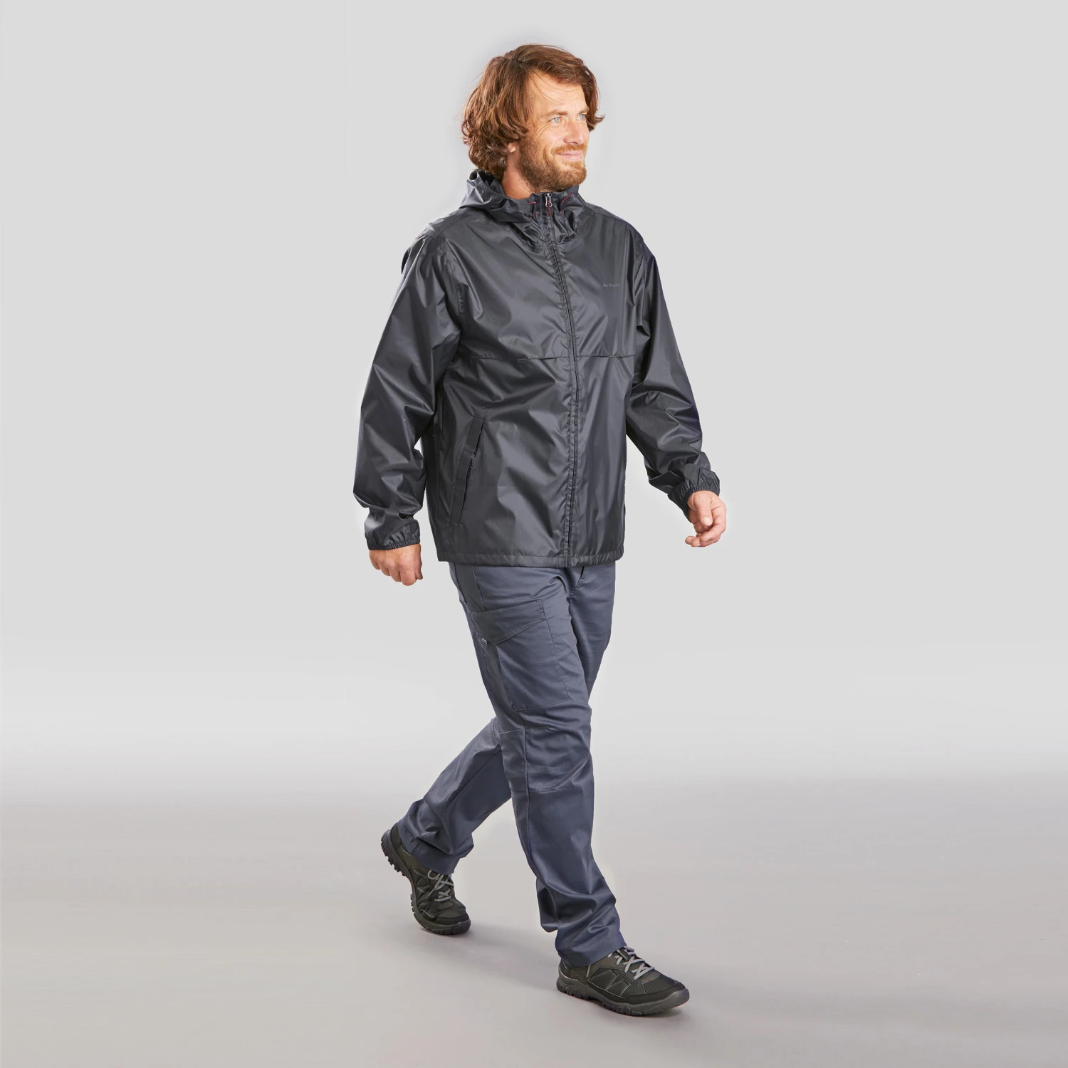 Quechua Men's Windproof And Water-repellent Hiking Jacket - Image 16