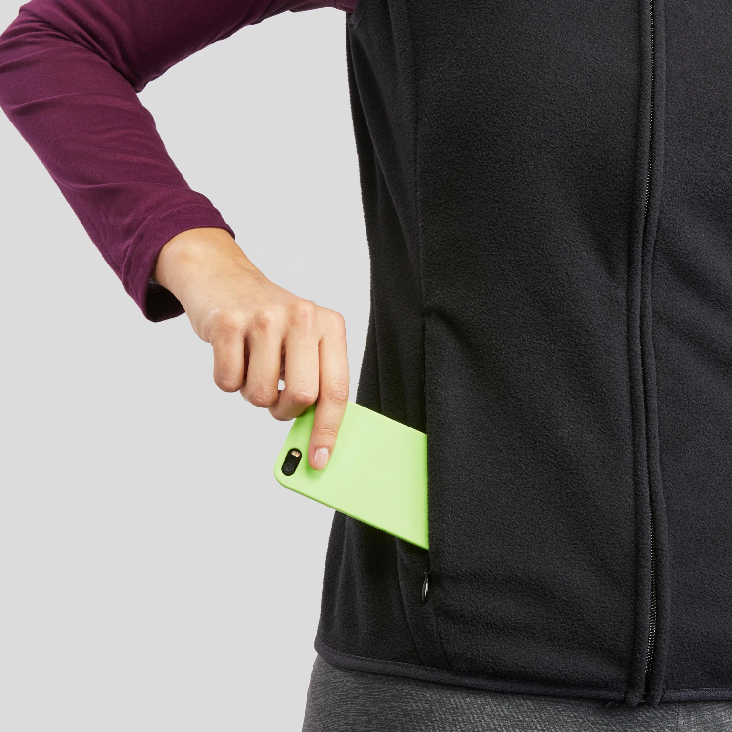 Quechua Women’s Hiking Fleece Gilet - Image 7