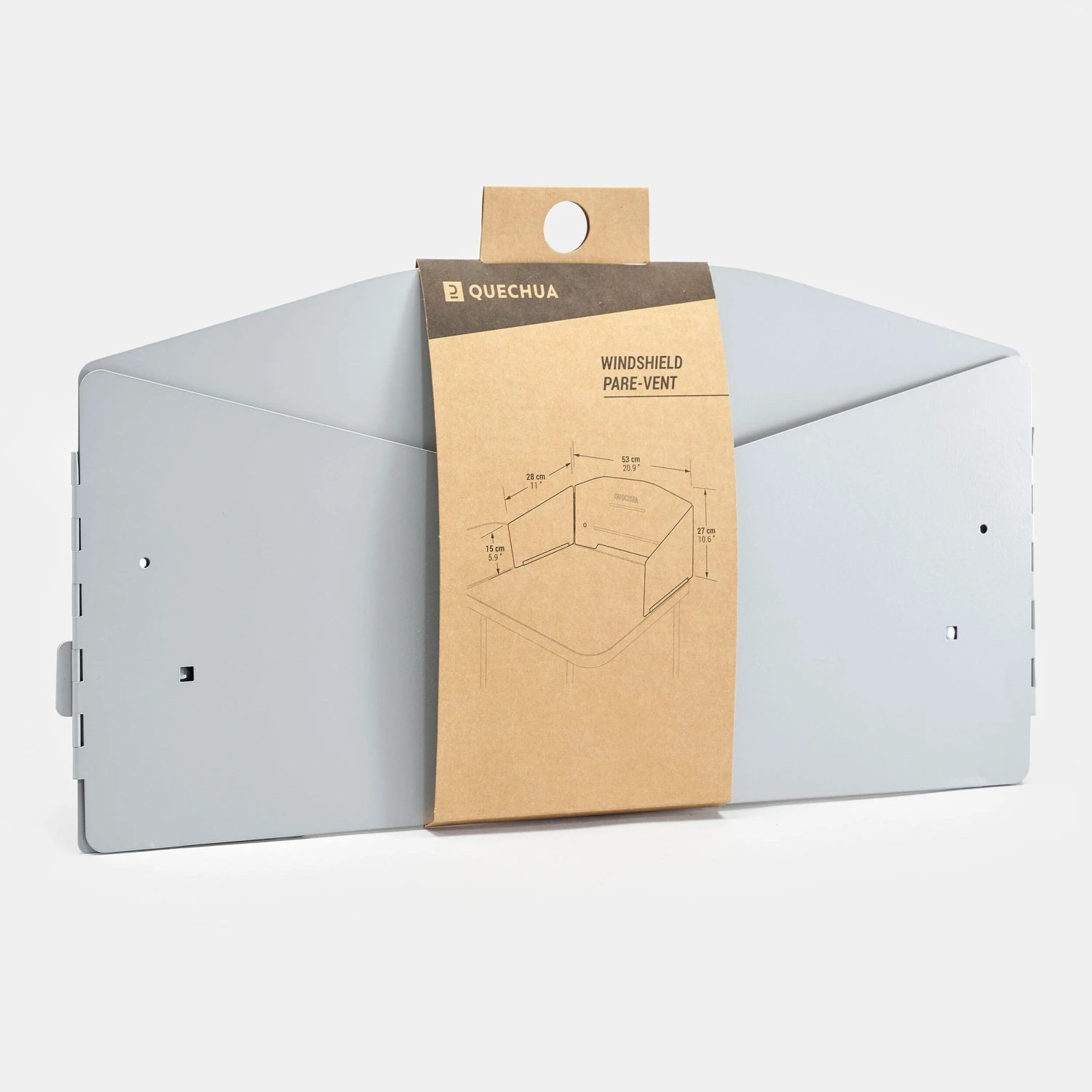 Quechua Adjustable Windshield For A Campsite Cooking Table Or Worktop - Image 3