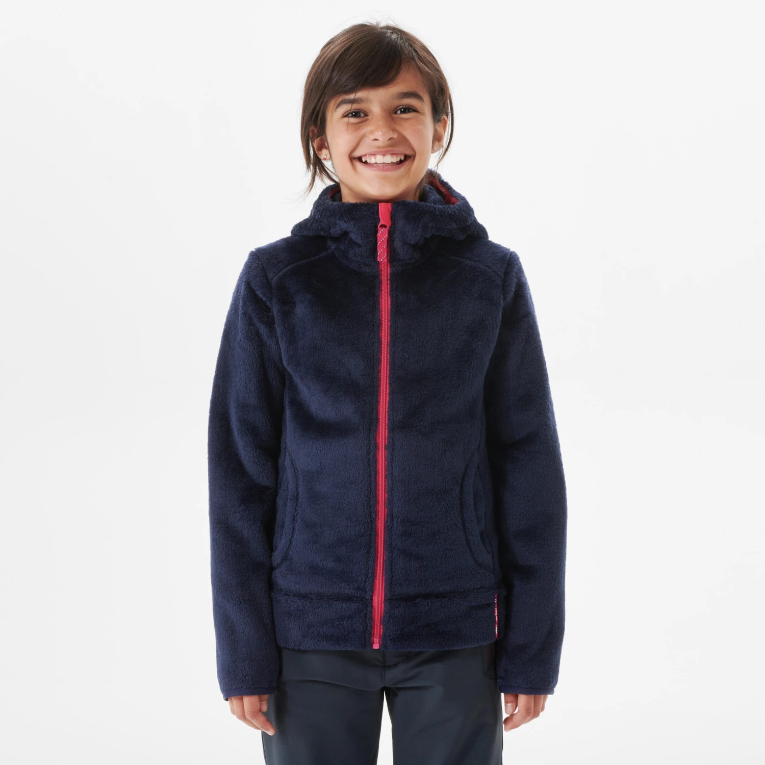 Quechua Kids’ Warm Hiking Fleece Jacket - MH500 Aged 7-15 - Image 3